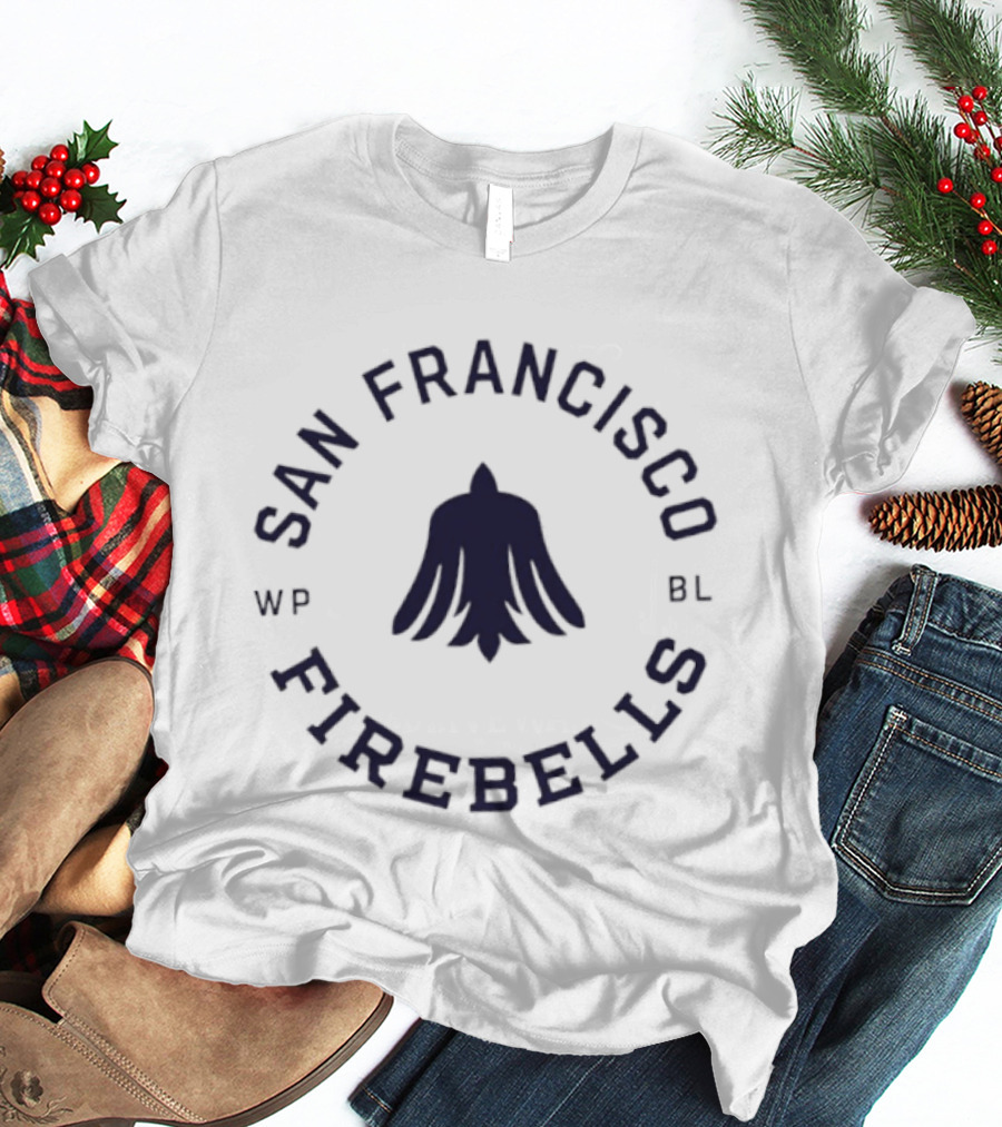 San Francisco Firebells WPBL Baseball T-Shirt