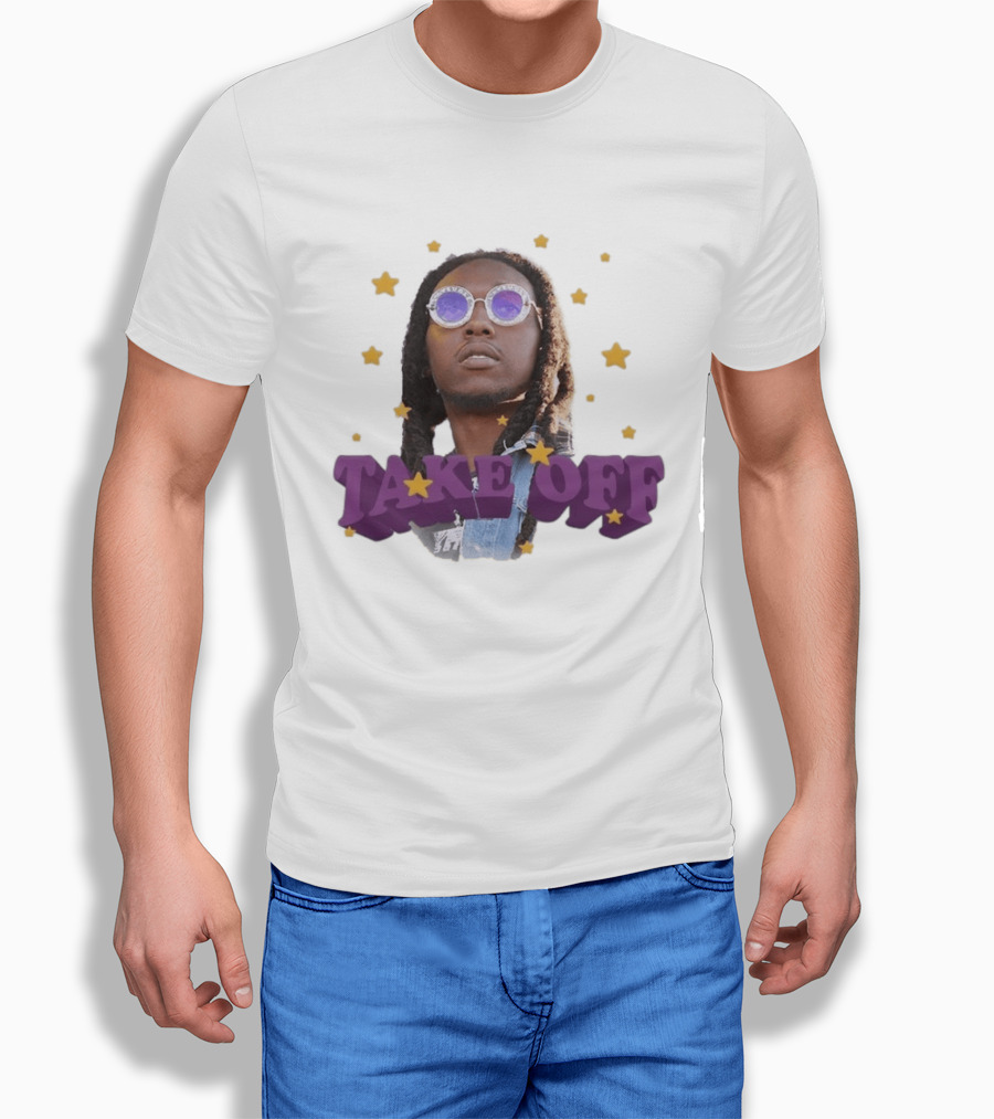 Take Off Girls Are Drugs Purple Stars T-Shirt