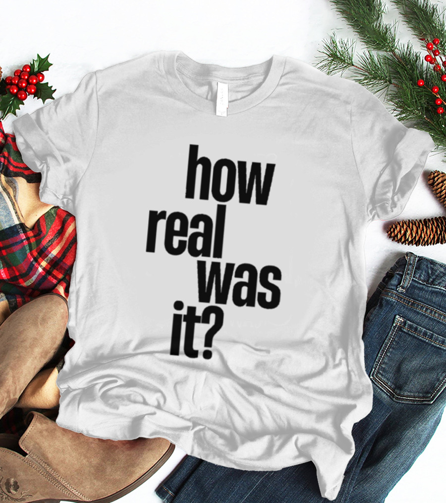 Asha Banks UK How Real Was It T-Shirt
