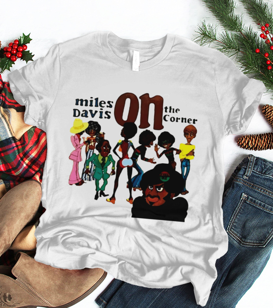 Miles Davis On The Corner Album Characters T-Shirt