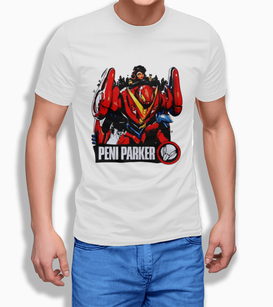 Peni Parker SP//dr Mech Anime Robot T-Shirt