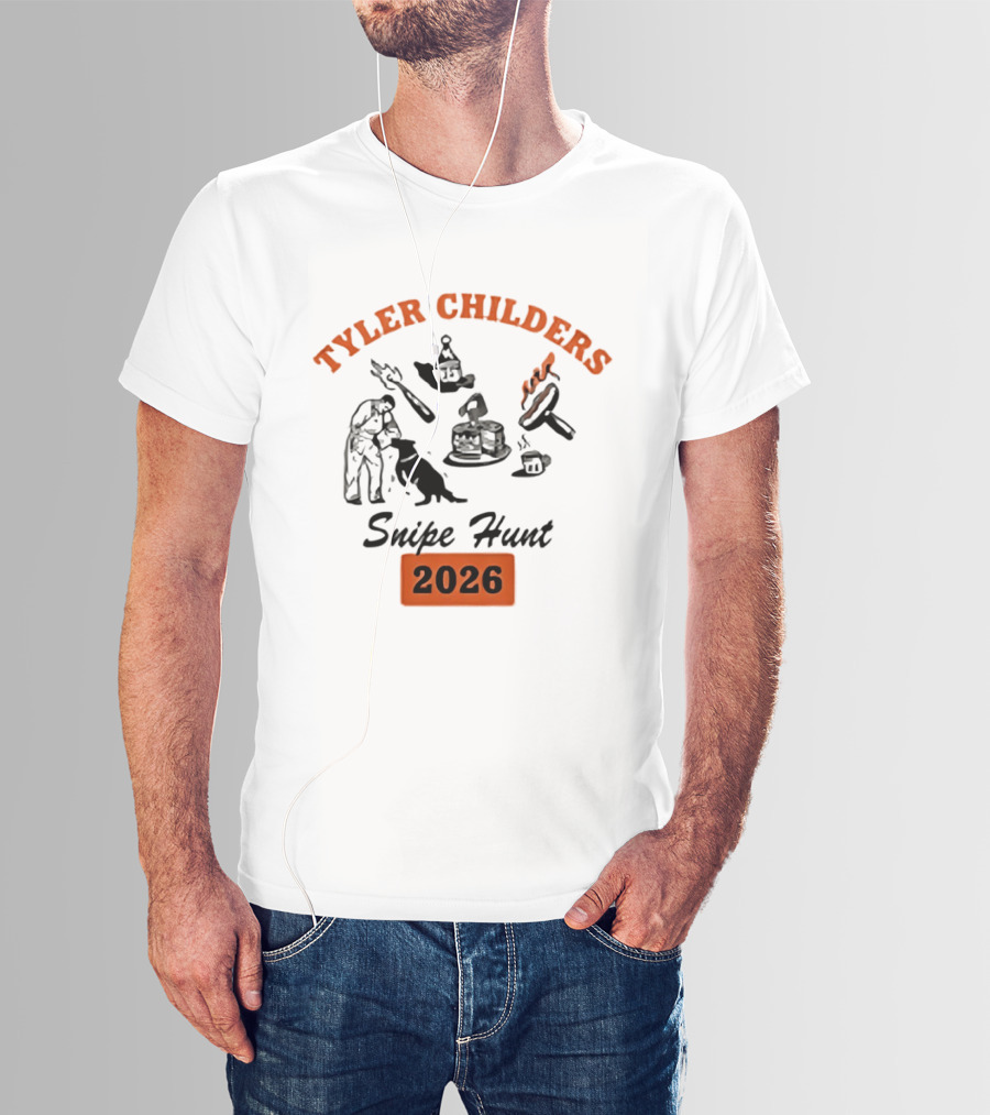 Tyler Childers Snipe Hunt 2026 Campfire Music Adventure T-Shirt