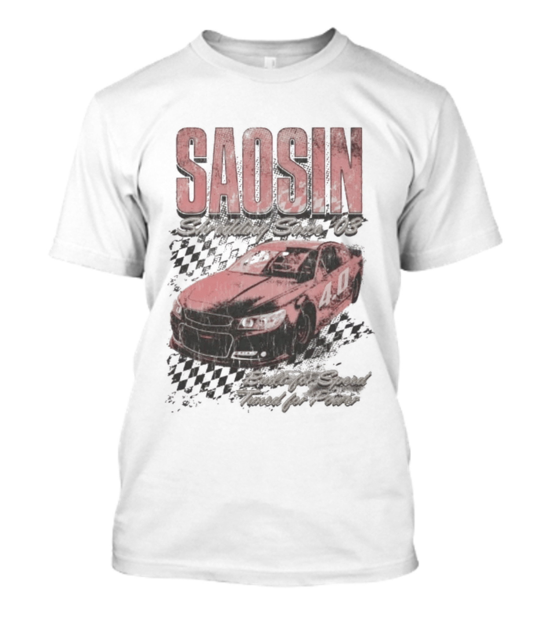 Saosin Built For Speed Turned For Power Shredding Since 2003 T-Shirt