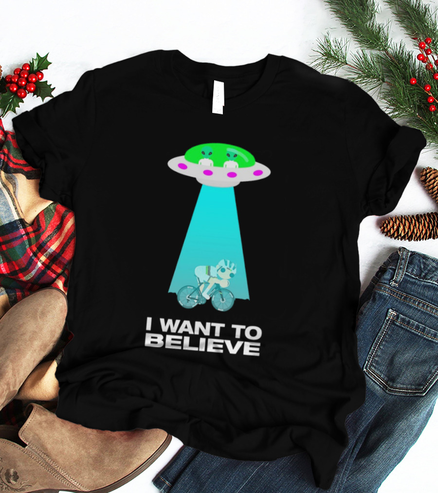 Colnago Cyclist UFO I Want To Believe Cycling T-Shirt
