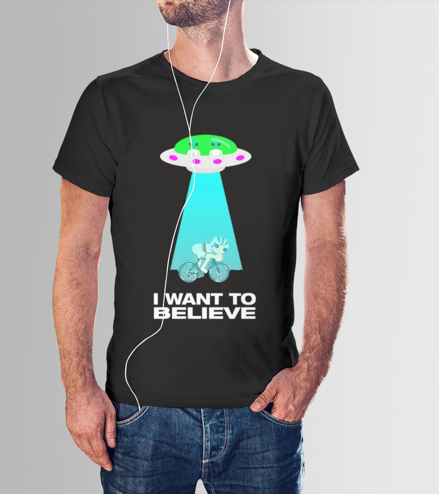 Colnago Cyclist UFO I Want To Believe Cycling T-Shirt
