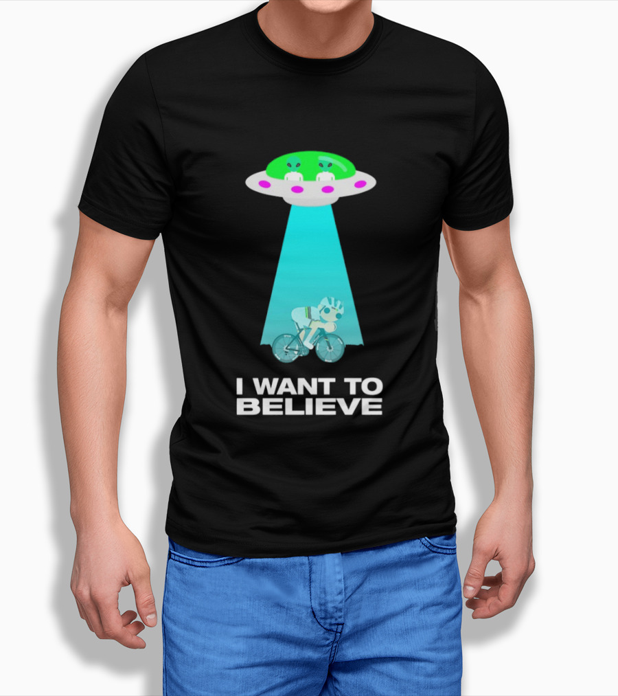 Colnago Cyclist UFO I Want To Believe Cycling T-Shirt