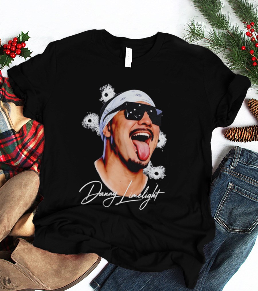 Danny Limelight Wrestling AEW Bandana And Sunglasses T-Shirt