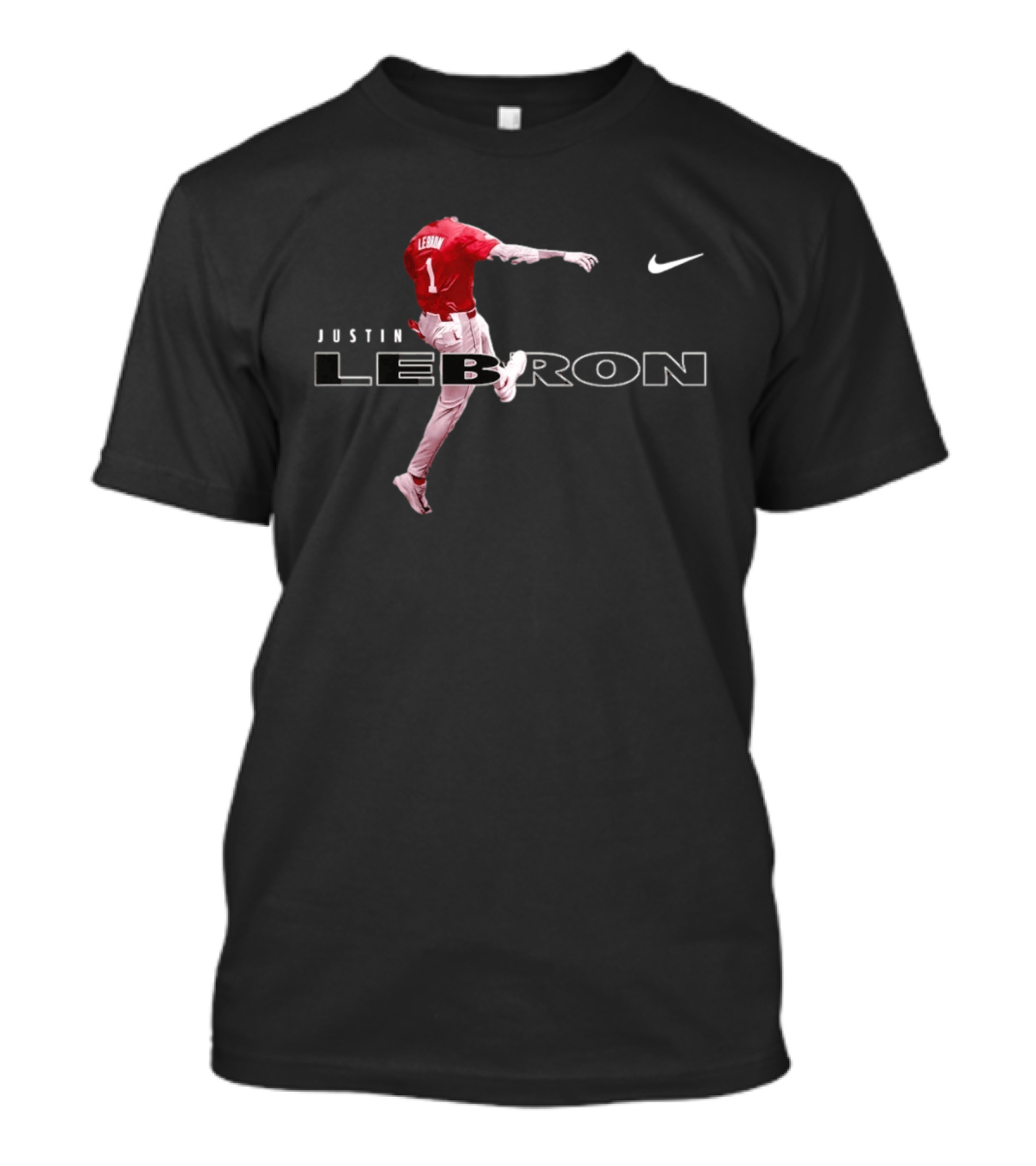 Justin Lebron Athlete Energy Alabama Crimson Tide Nike Jump T-Shirt