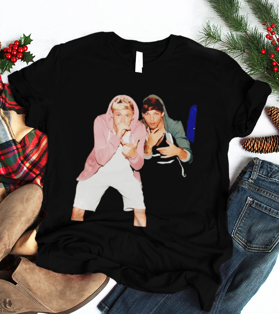 Niall Horan Louis Tomlinson One Direction Pose T-Shirt