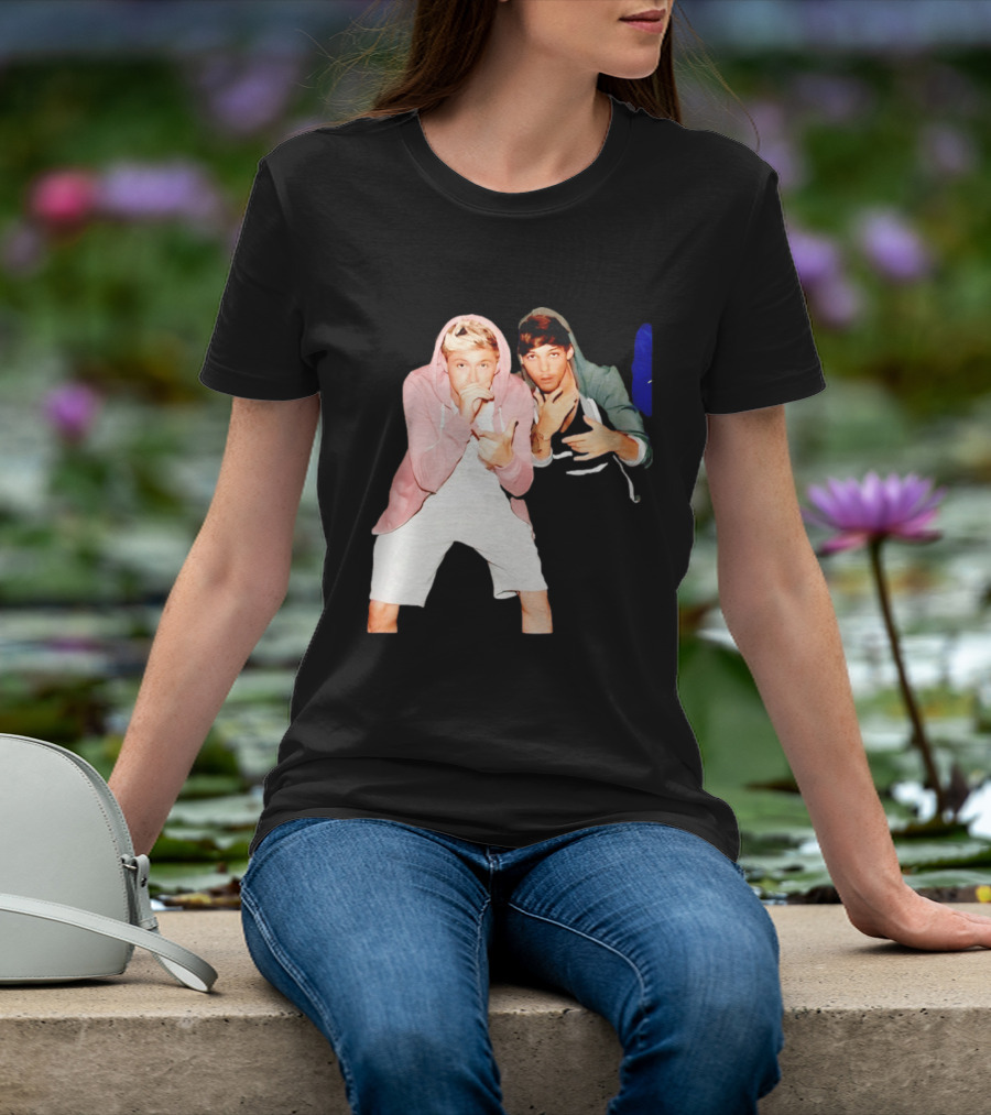 Niall Horan Louis Tomlinson One Direction Pose T-Shirt