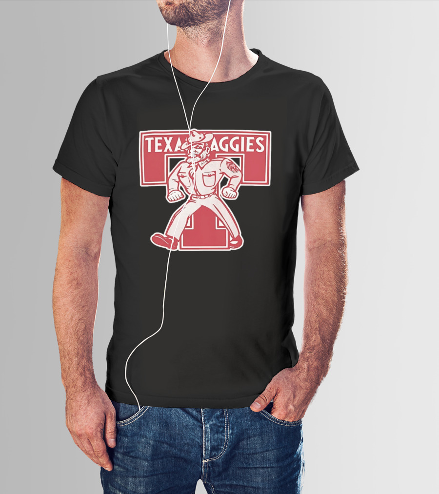 Texas Aggies Reveille Station Old Sarge AMT T-Shirt