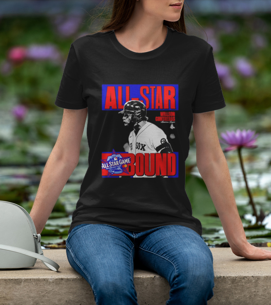 All Star Bound 2024 Willson Contreras Texas American League T-Shirt
