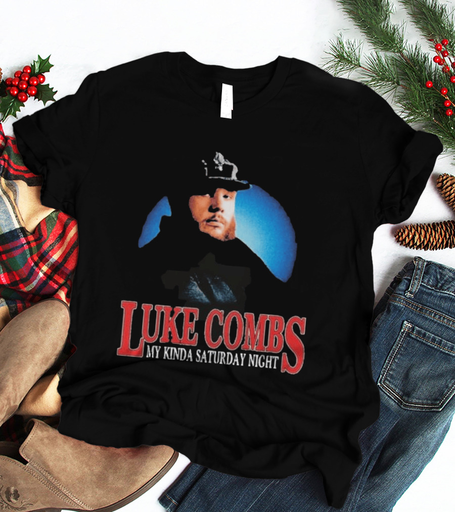 Luke Combs My Kinda Saturday Night Tour UK EU Pop Up London Dublin Edinburgh T-Shirt