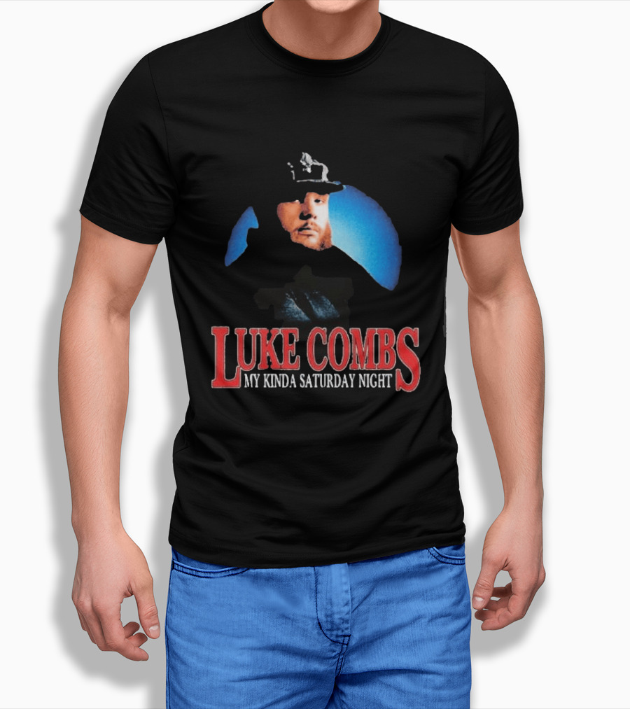 Luke Combs My Kinda Saturday Night Tour UK EU Pop Up London Dublin Edinburgh T-Shirt