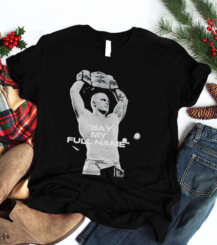 Ilja Dragunov WWE Say My Full Name Wrestling Champion T-Shirt