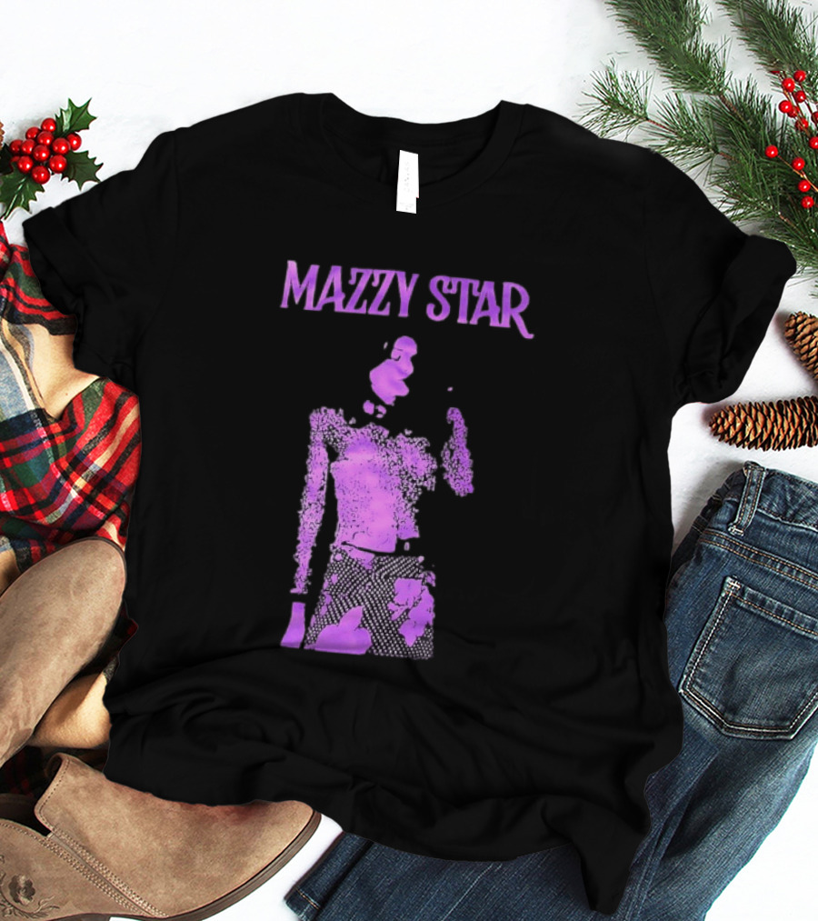 Mazzy Star Hope Sandoval Purple Aesthetic Alternative Rock T-Shirt