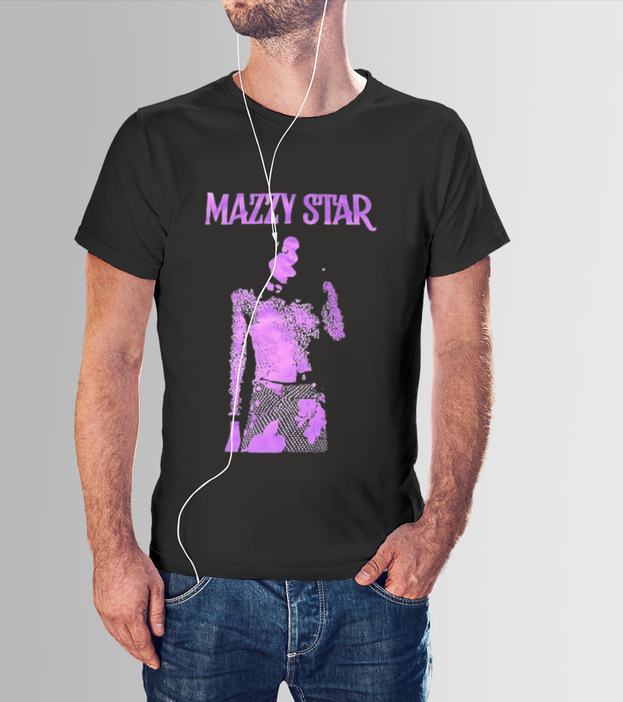 Mazzy Star Hope Sandoval Purple Aesthetic Alternative Rock T-Shirt