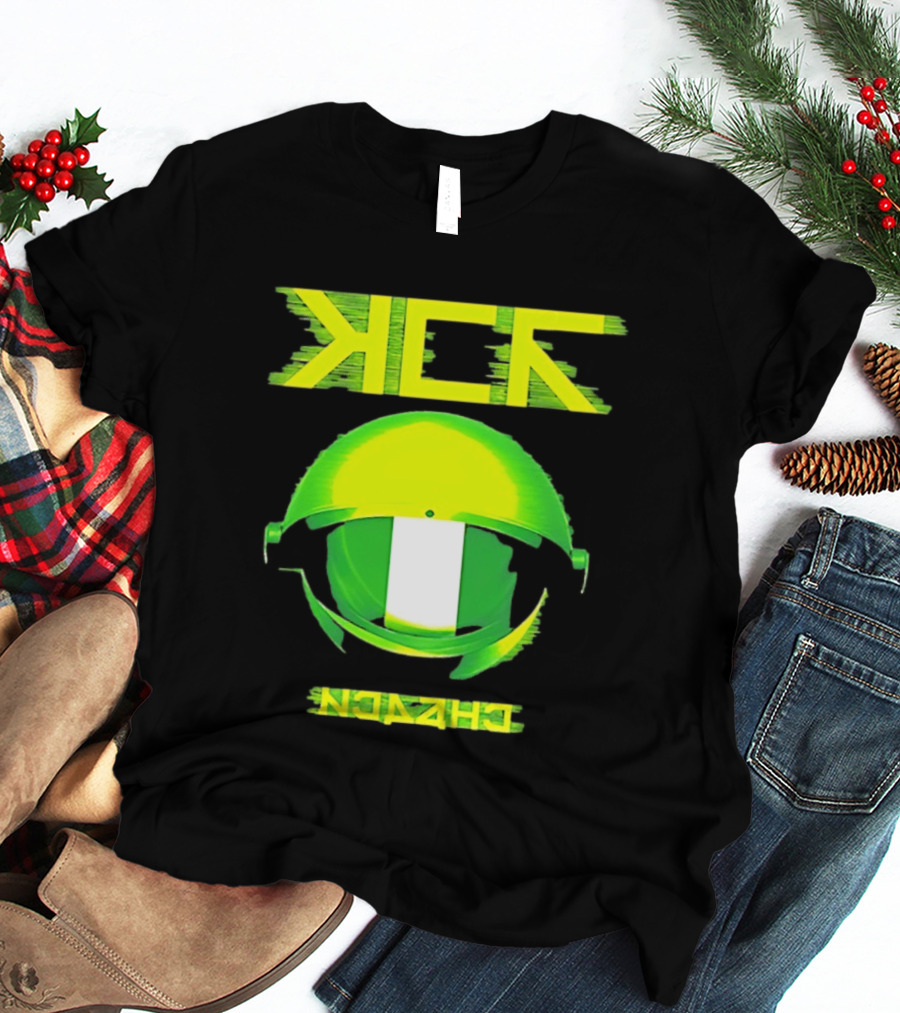 Nigeria Kick Astronaut Helmet Space Nigerian Flag T-Shirt