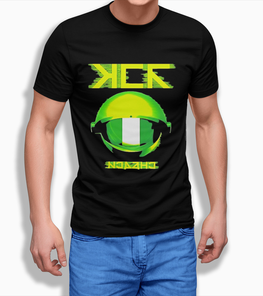 Nigeria Kick Astronaut Helmet Space Nigerian Flag T-Shirt