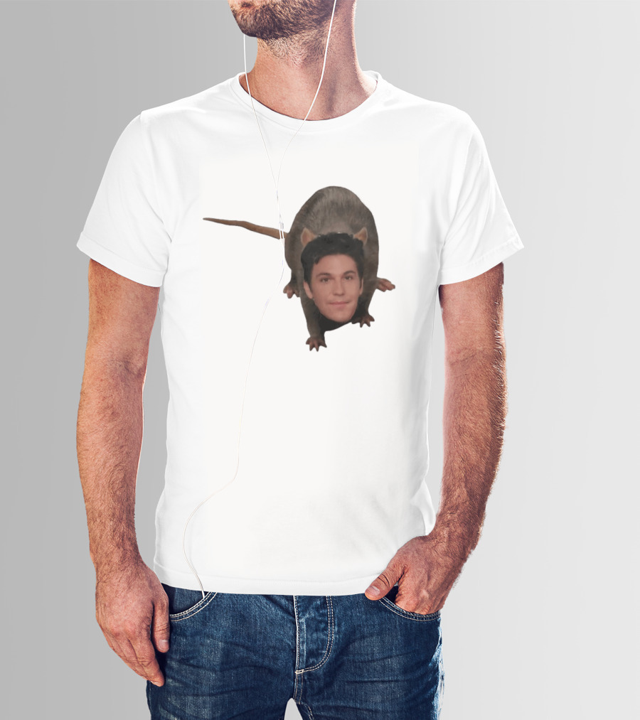 Ben Affleck Rat Meme Face Mashup T-Shirt