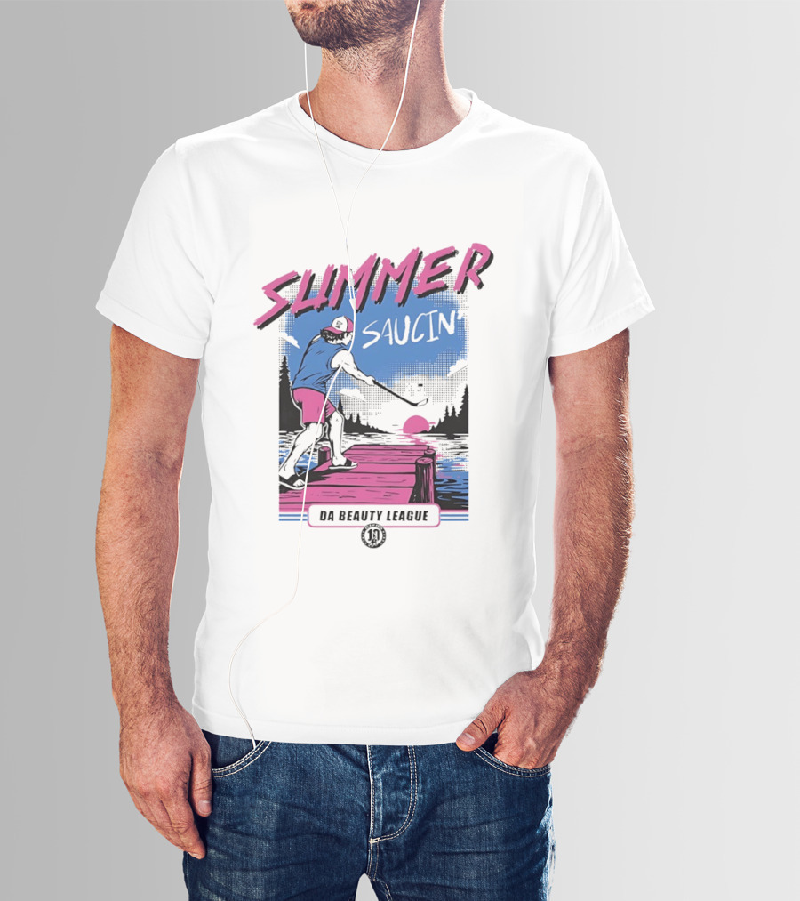 Summer Saucin Da Beauty League Hockey T-Shirt