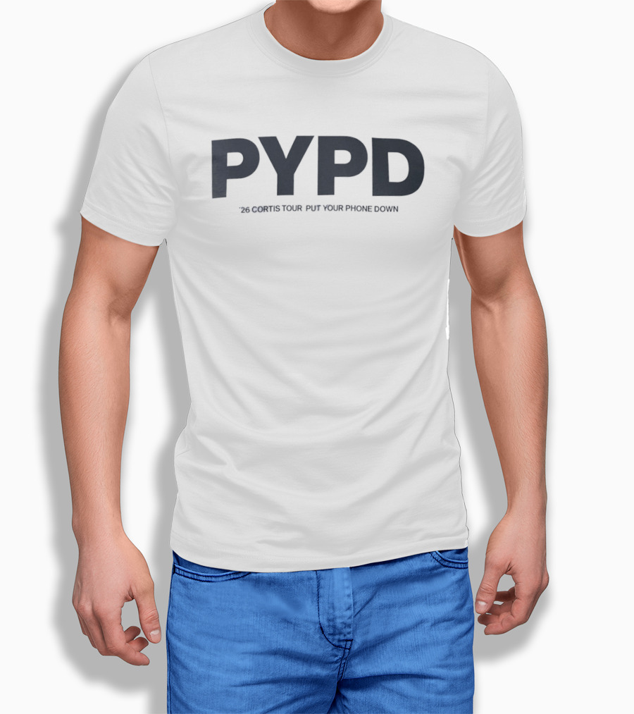 PYPD 2026 Cortis Tour Put Your Phone Down T-Shirt
