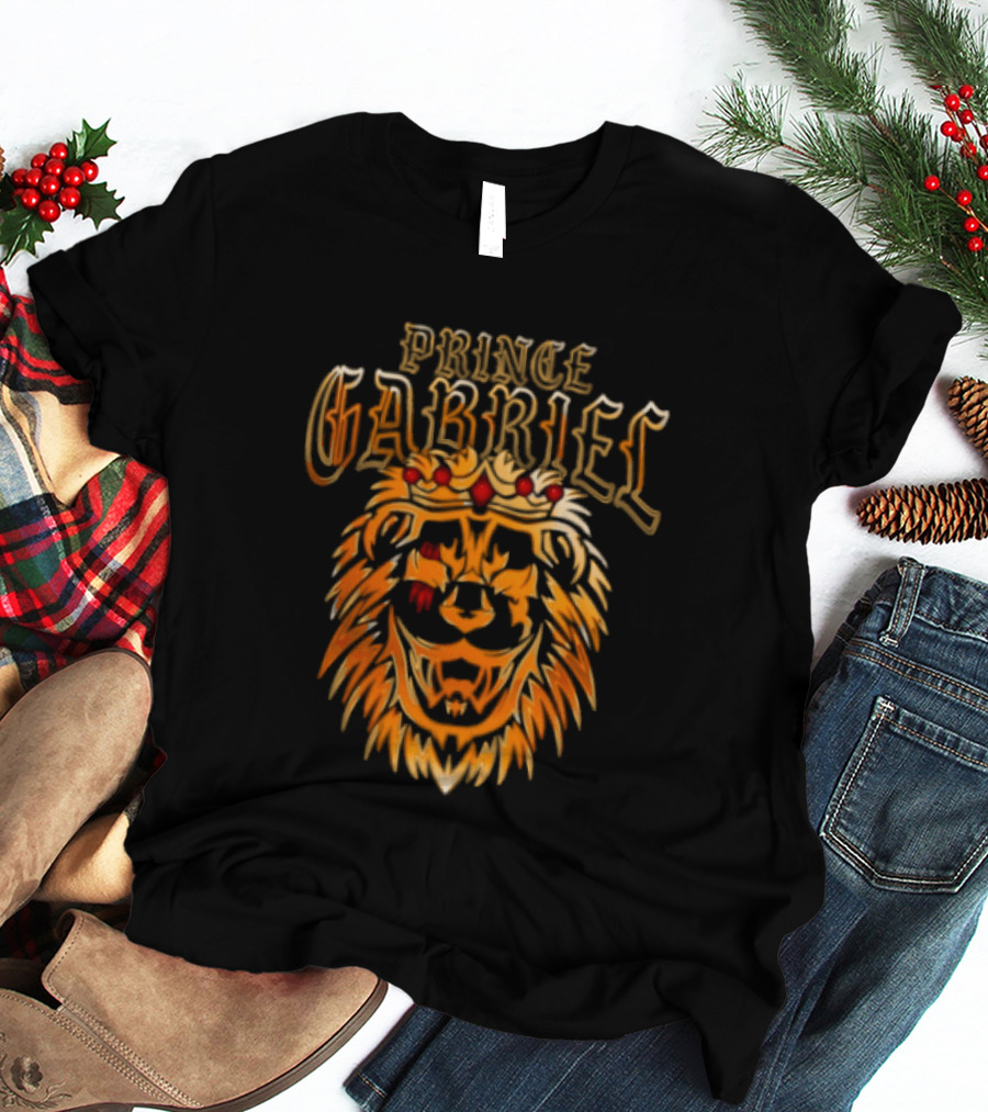 Prince Gabriel Lion King Crown Royal King T-Shirt