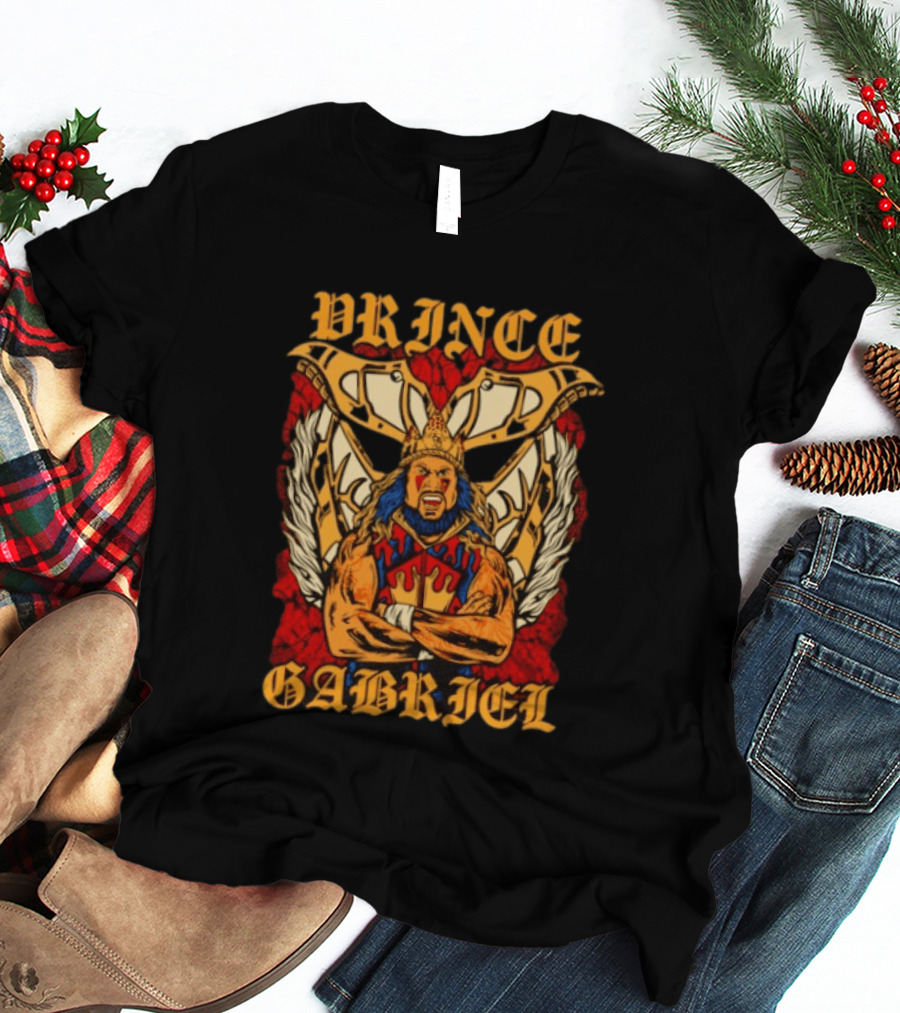 Prince Gabriel WWE Royal Warrior Wings T-Shirt