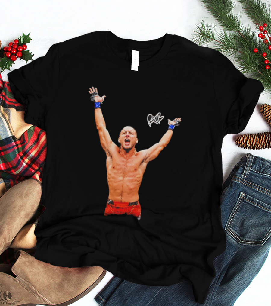 Ryan Hall UFC 2026 Victory Celebration Champion Pose T-Shirt