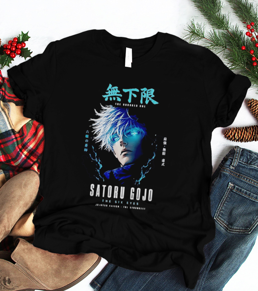Satoru Gojo The Six Eyes Jujutsu Kaisen The Honored One T-Shirt