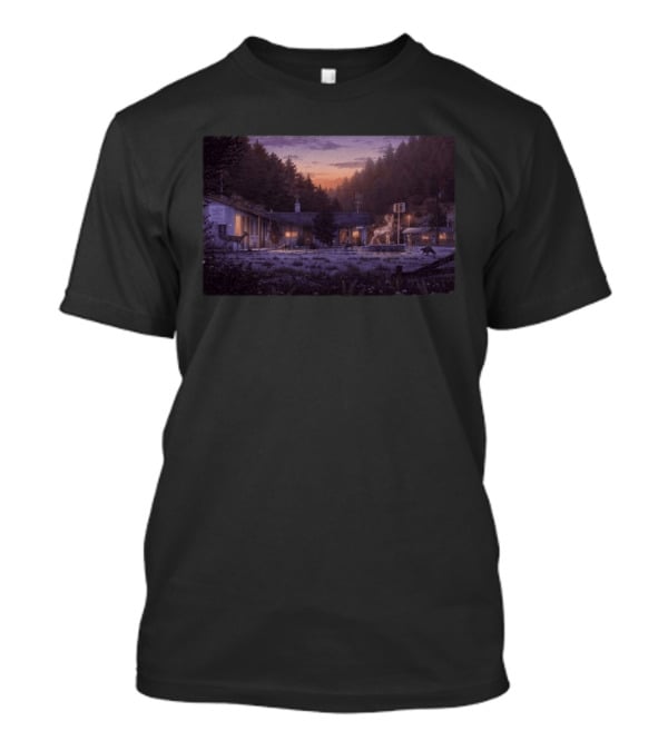 The Head And The Heart Red Rocks CO July 15 16 2026 Motel Sunset Forest Deer T-Shirt