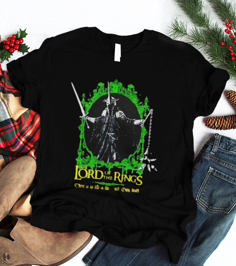 The Lord Of The Rings Witch King Of Angmar No Life In The Void Only Death T-Shirt