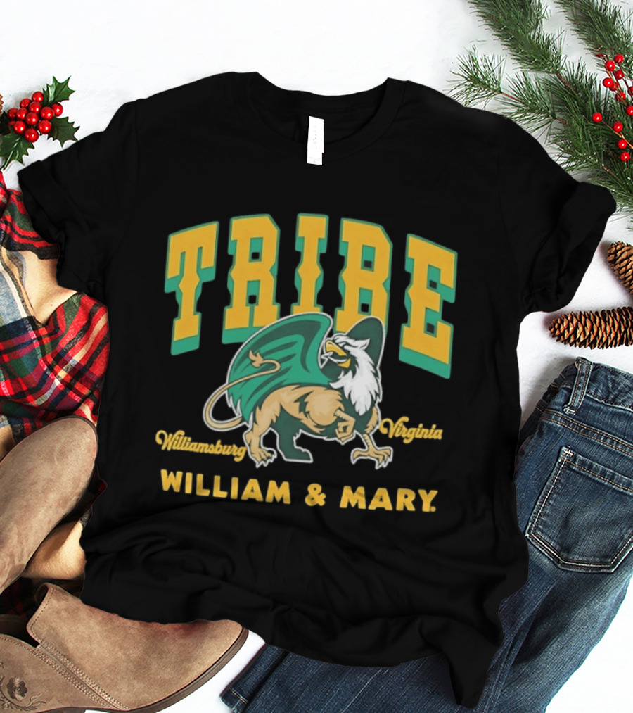 Tribe Williamsburg Virginia William & Mary Griffin T-Shirt