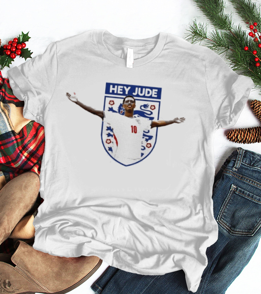Jude Bellingham Hey Jude England National Football Team 10 T-Shirt