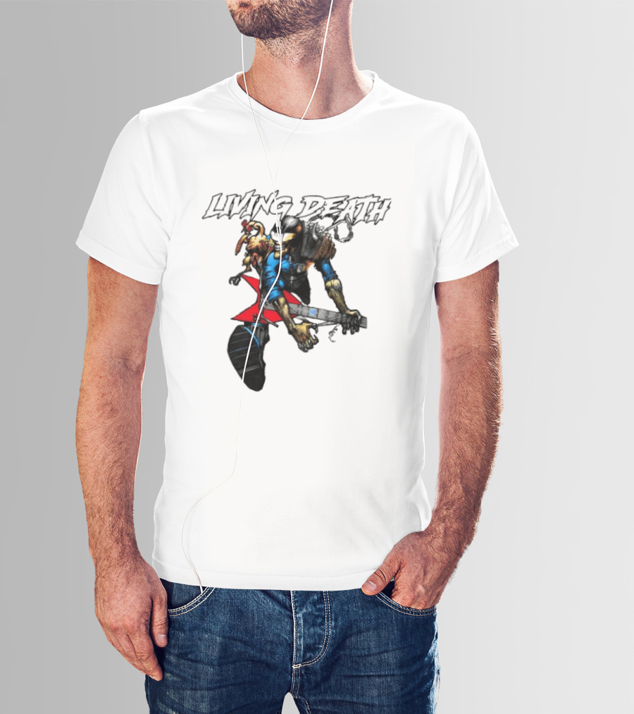 Judge Death Living Death 2000 AD Prison T-Shirt