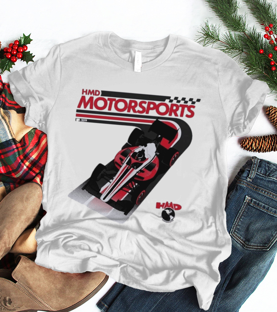 HMD Motorsports Indy NXT 2026 Racing Car T-Shirt