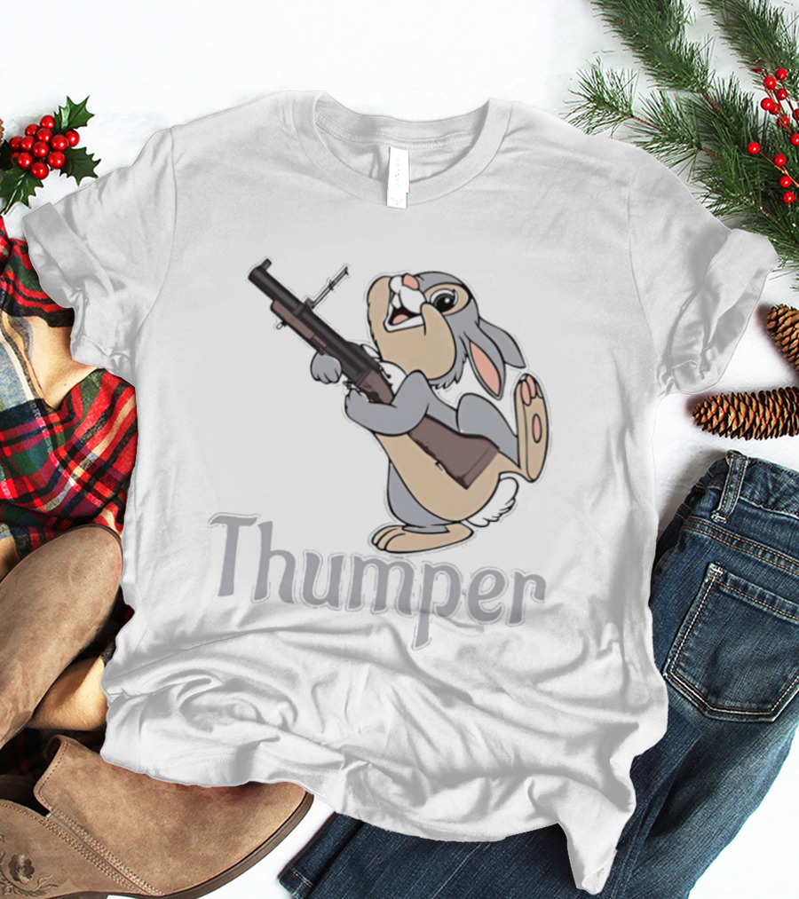 Thumper Rabbit Grenade Launcher Bambi T-Shirt