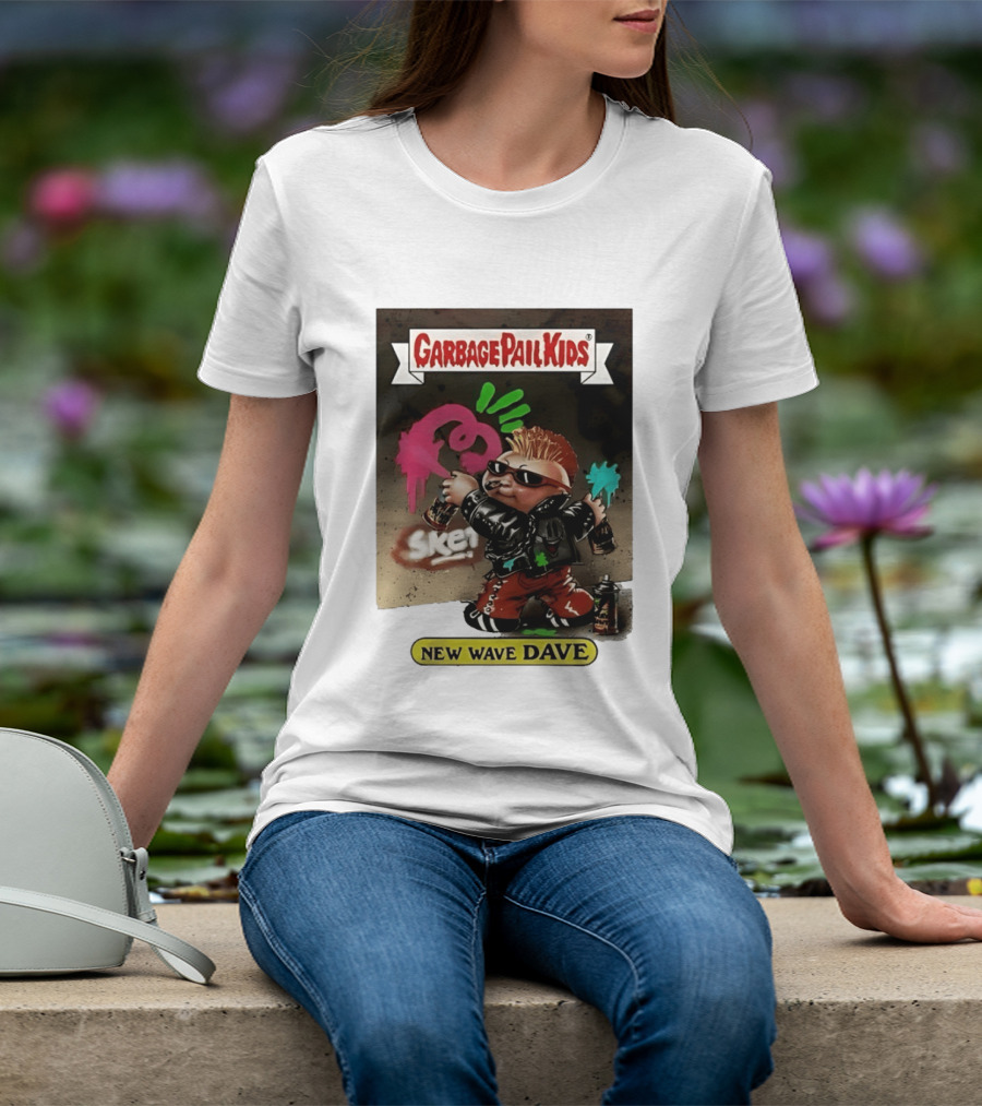 New Wave Dave Garbage Pail Topps T-Shirt