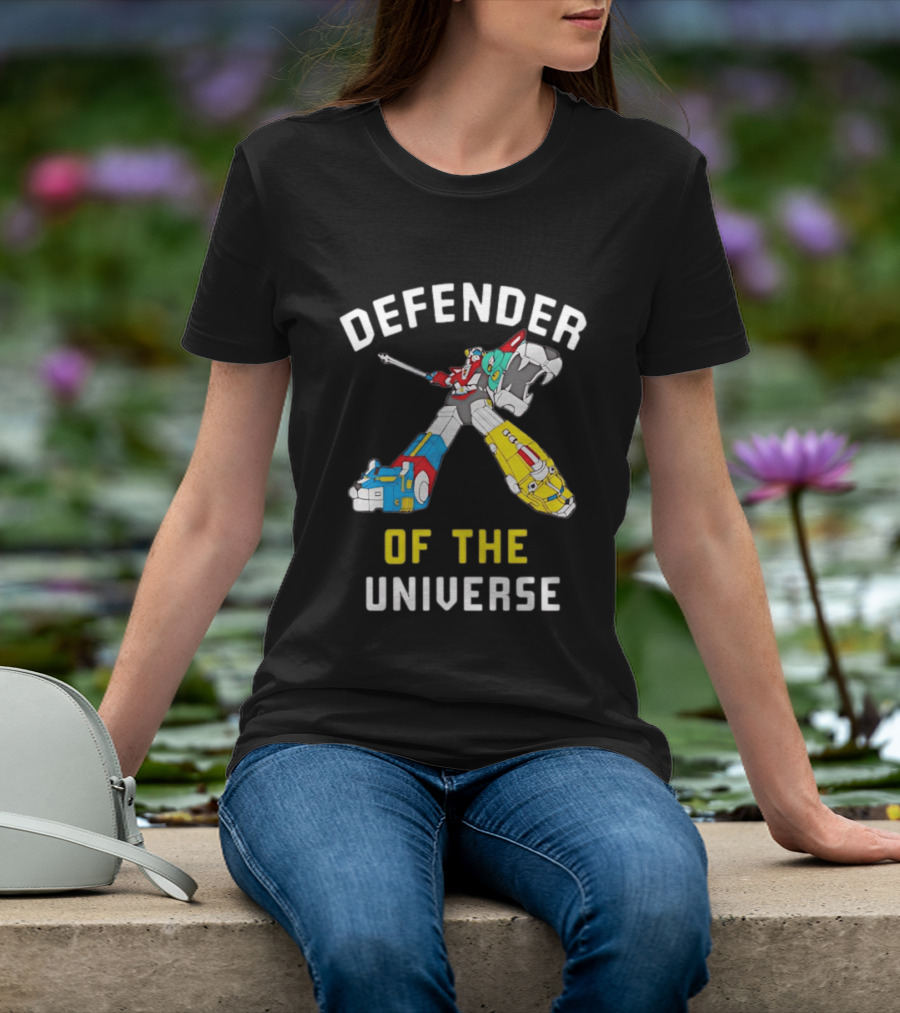 Voltron Defender Of The Universe Robot Iconic Mecha Hero T-Shirt