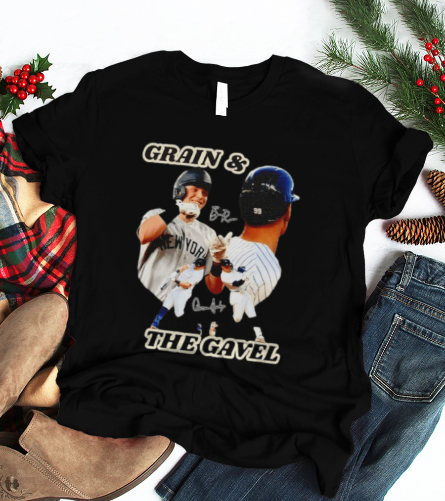Grain & The Gavel Ben Rice Aaron Judge New York T-Shirt