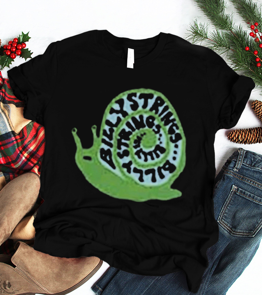 Billy Strings Summer 2026 Tour Snail With Dates T-Shirt