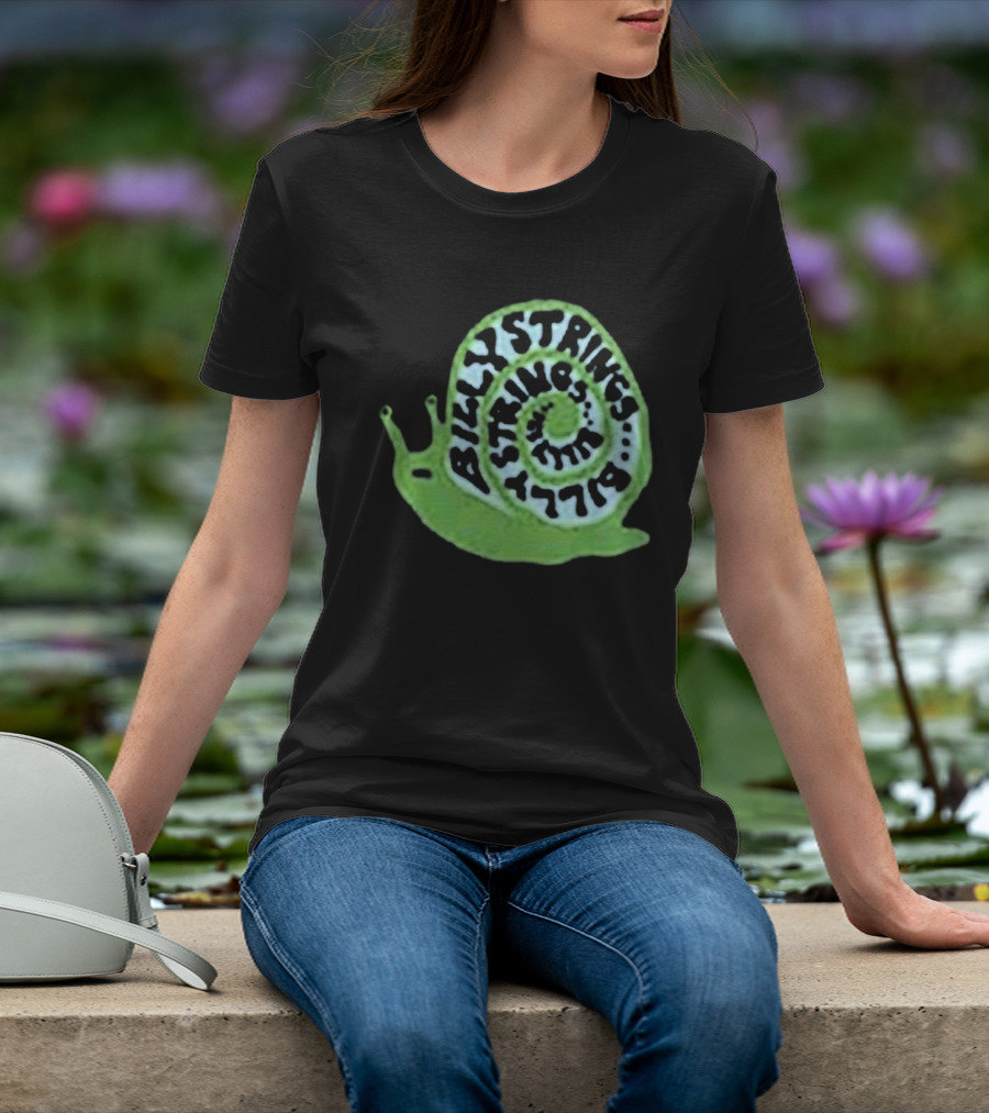 Billy Strings Summer 2026 Tour Snail With Dates T-Shirt