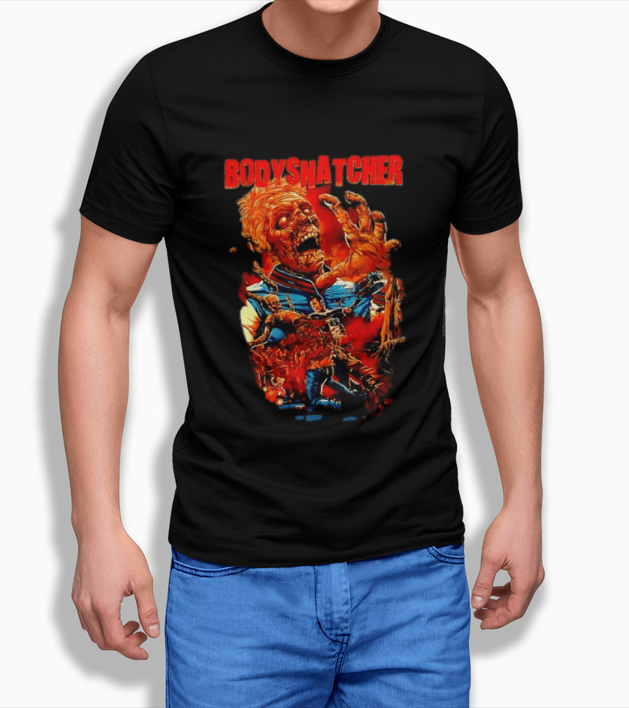 Bodysnatcher Zombie Horror Deathcore Fierce Undead Attack T-Shirt