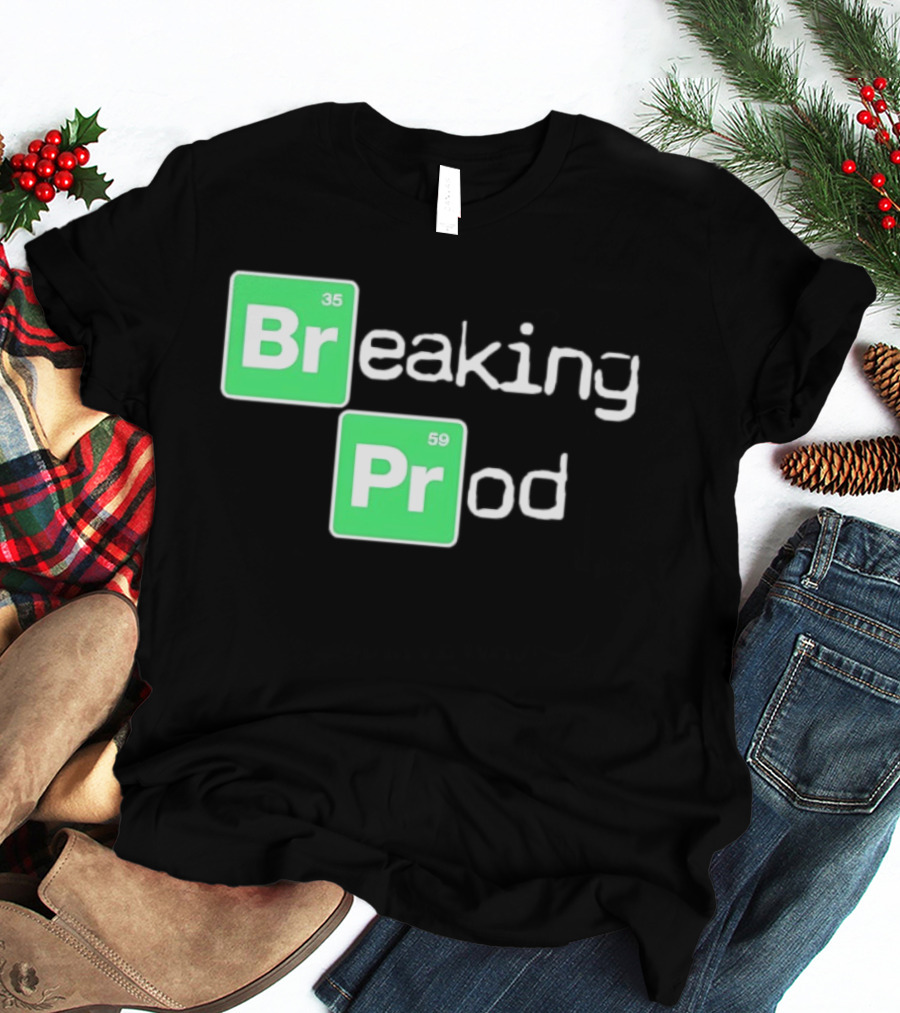 Breaking Prod 35 59 Chemistry T-Shirt