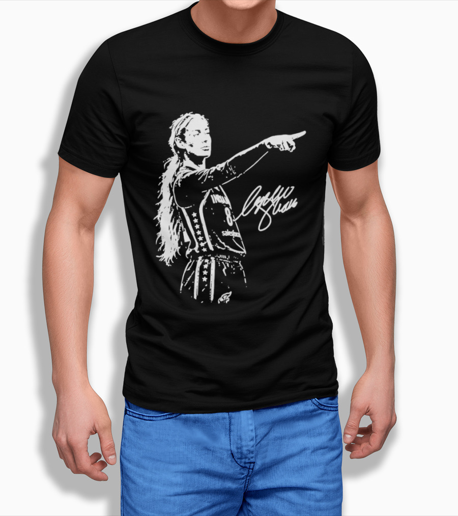 Caitlin Clark Indiana Fever WNBA Player Signature Collection T-Shirt