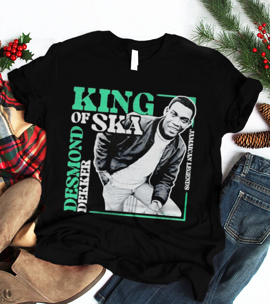Desmond Dekker King Of Ska Jamaican Legends T-Shirt