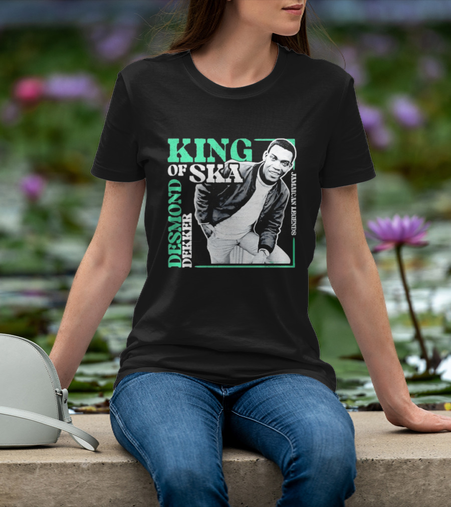 Desmond Dekker King Of Ska Jamaican Legends T-Shirt