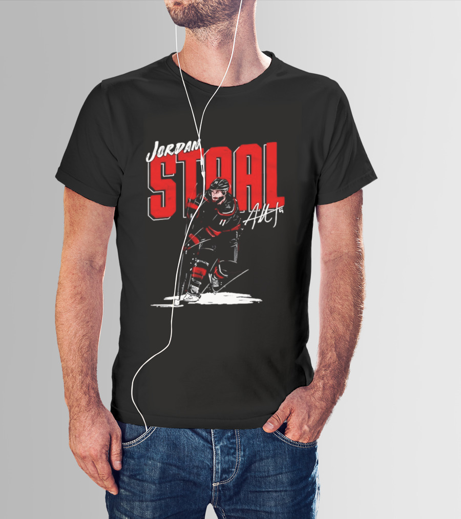 Jordan Staal Carolina Hurricanes Hockey Player Sportswear T-Shirt