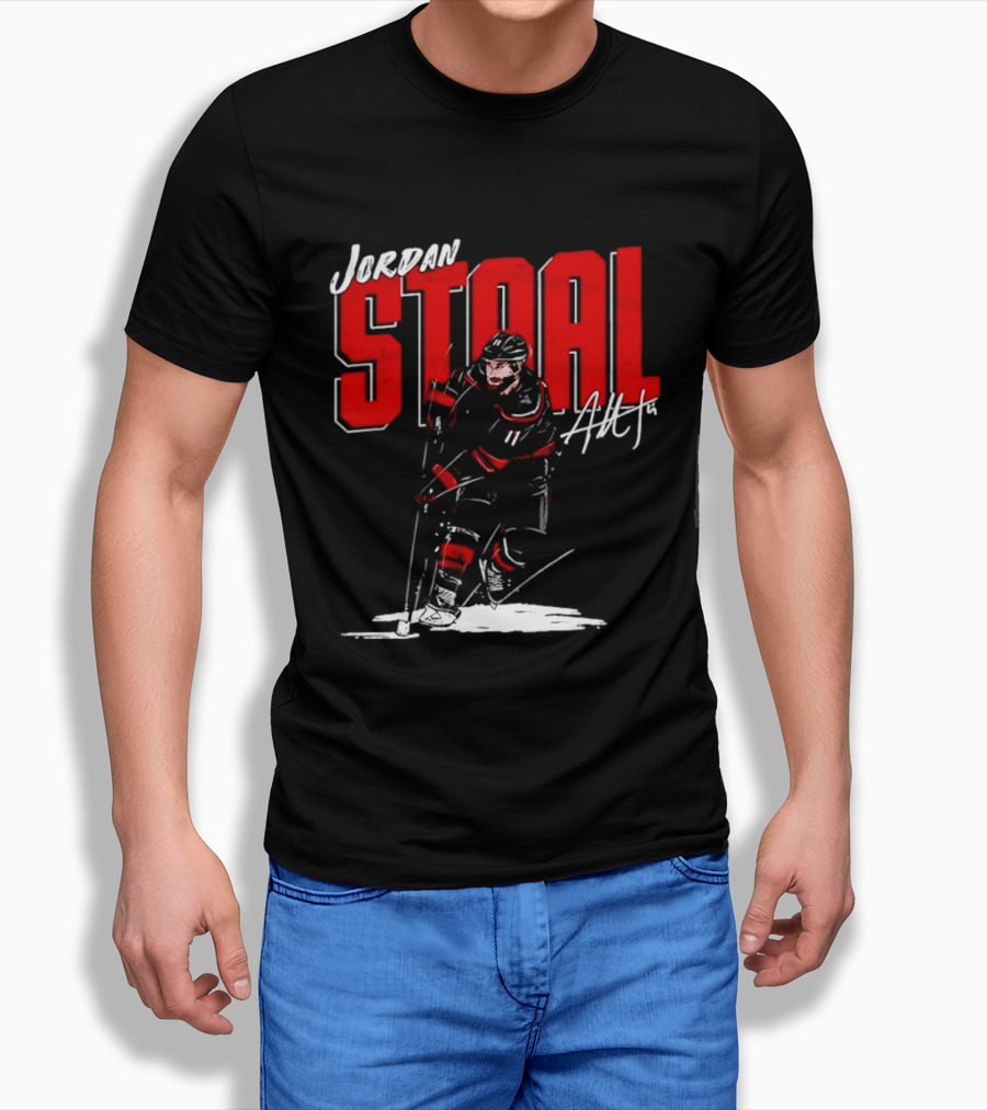 Jordan Staal Carolina Hurricanes Hockey Player Sportswear T-Shirt