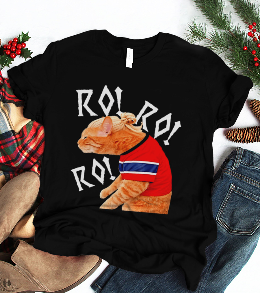 Ro Ro Ro Norwegian Cat El Michi Meme Norway T-Shirt